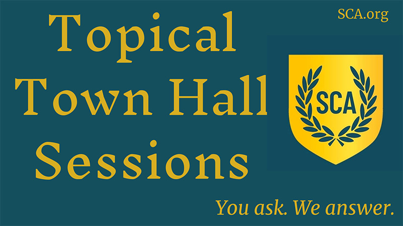Topical Town Hall Sessions