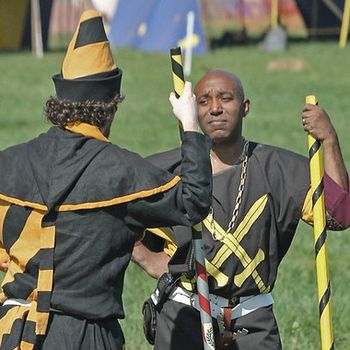 2 SCA Marshals having a discussion
